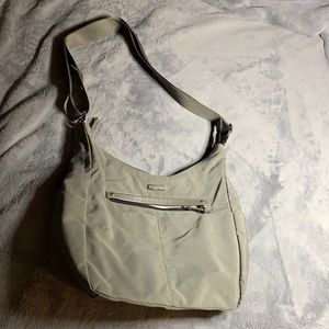 BAGGALINI Gray Cross Body Bag